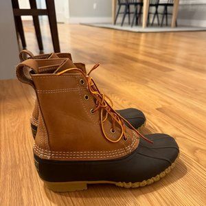 L.L Bean Boots 8" Tan/Brown Size 8